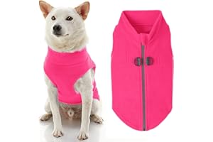 GOOBY Zip Up Fleece-Weste für kleine Hunde