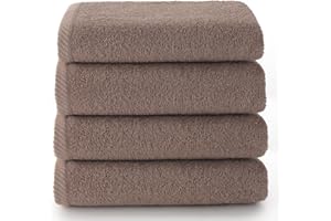 Top Towel - Plus - Ręczniki kąpielowe - 4 ręczniki do twarzy lub bidetu, 30 x 50 cm - 100% bawełna