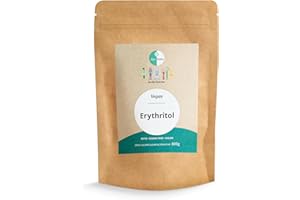 Go-Keto Erytrytol, 800g | bezkaloryczny zamiennik cukru erytrytol, porównywalnie słodki do cukru, przyjazny dla zębów | naturalna alternatywa cukru dla diety keto | lekki cukier, wegański, low carb
