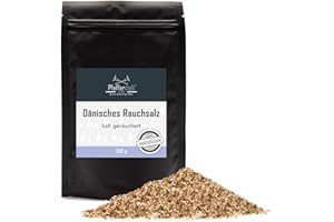 ‎PFEFFERDIEB Dänisches Rauchsalz 250g | kaltgeräuchertes Meersalz | Original Buchenholzrauchsalz mild-würzig - Pfefferdieb®