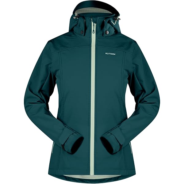 Mountain Warehouse Exodus Veste Softshell pour Femme - Manteau de Pluie pour Femmes Respirant, réglable, résistant à l'eau et au Vent - Idéal pour Le Printemps Bleu 40 Mountain Warehouse Exodus Veste Softshell pour Femme - Manteau de Pluie pour Femmes Respirant, réglable, résistant à l'eau et au Vent - Idéal pour Le Printemps Bleu 40