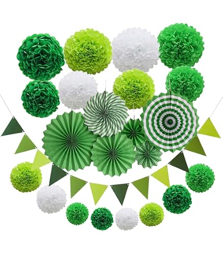 Mélange de pompons en papier de soie, 16 pièces, boules de décoration de fleurs faites à la main pour fête de mariage, Colorful Shade Mélange de pompons en papier de soie, 16 pièces, boules de décoration de fleurs faites à la main pour fête de mariage, Colorful Shade