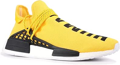 yellow human race trainers