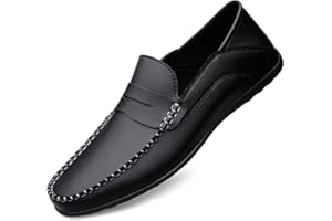 Rodawu Mocassins Homme Slip on Loafers Chaussures de Conduite Plat Chaussures de Décontractées
