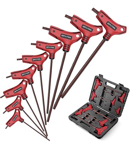 INGCO Torx Schlüssel Set – 8 Stück, T10 Bis T50, Cr-V, Verchromt