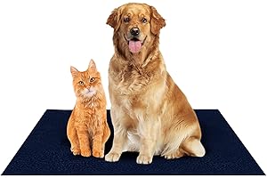 Amorite Waterproof Reusable Washable Pee Pads for Dogs (Medium, Dark Blue)