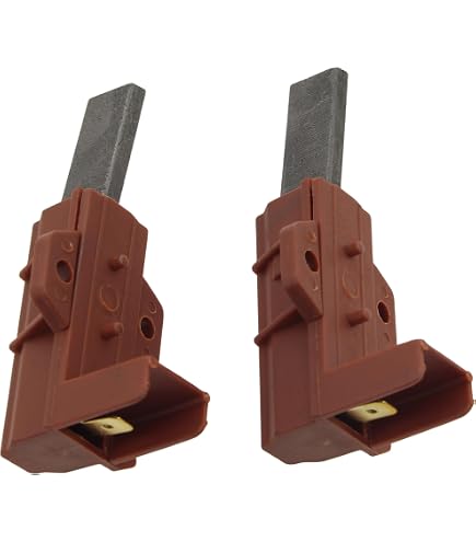 Spazzole Carbone PA66 Per Motore Lavatrice - Adatte A Haier, Hotpoint, Indesit, Samsung - 2 Pezzi