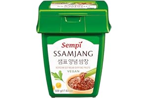 YIJIA | Pasta Ssamjang de Coreana 500g - Esencial para cualquier carne o verdura a la parrilla, combina sabores dulces, salados y umami