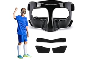 STFALI Nasenmaske Fussball, Sportmaske, Nasenbeinbruch Maske, Kleine Größe Mit Polsterung Für Kinder Und Jugendliche, Verstellbares Gummiband nasenschutz