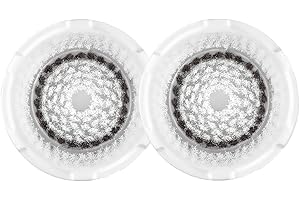 Evetree Testine di ricambio per la pulizia del viso, compatibili con Clarisonic Mia 1, Mia 2, Mia Fit, Alpha Fit, Smart Profile Uplift e Alpha Fit, confezione da 2