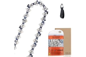 Savior Chaîne de Tronçonneuse pour Guide-chaîne 45 cm .325" 74 Maillons 1,6 mm - Compatible avec Stihl MS240, MS260, MS261-36390000074