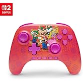 PowerA Advantage Wireless Controller for Nintendo Switch 2 - Mario and Friends, Officially Licensed, Hall Effects, Mappable B
