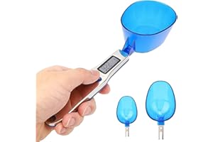 COOKRM Cuchara Medidora Gramos Digital - Báscula de Precisión Para Cocina - Medidores Profesionales Para Té Matcha And Co - Dosificador Creatina - Cup Taza de Repostería, Tana ó Tanita Acero Inoxidable