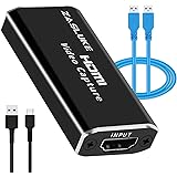 ZasLuke Game Capture Card, USB 2.0 1080P Audio Video Capture Card for High Definition Acquisition/Game Live Streaming/Screen 