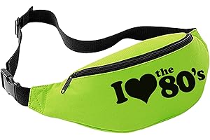 UKPRINTWEAR I Love the 80's Bum Bag