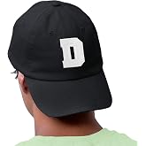 Casquette De Baseball Enfant Unisexe – 100% Coton, Taille Unique 4-14 Ans – Design Alphabet A-Z