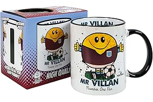 FOOTBALL FANDOM Villa Mug - Gift Boxed Football Cup - Present Idea for Aston Supporter Fan Christmas