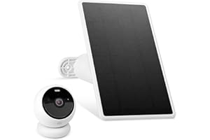 Wasserstein Solar Panel for Noorio Outdoor Security Cameras-2W Solar Power - Compatible with Noorio B200,B210 Security Cameras (Camera NOT Included)