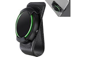 ‎COCASES COCASES Halterung kompatibel mit Ooono Co-Driver No2, Sonnenblenden Clip aus Leder für Ooono NO2(Schwarz)