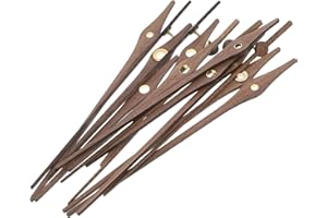 Gadpiparty 5 Sätze Uhrzeiger Schwarze Walnuss Ersetzen Holz