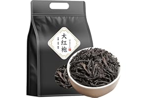 HQZMCTE Naturalna Czarna Herbata Da Hong Pao - Fujian Wuyi Herbata Skalna Herbata Oolong - Duża Czerwona Szata 250g / worek - Herbata Liściasta