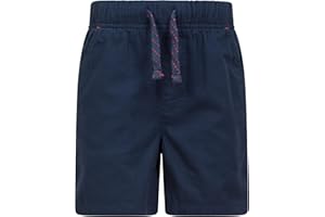 Mountain Warehouse Waterfall, Pantaloncini da Bambino in Tessuto Biologico - Leggeri, Unisex, Vita Elasticizzata - Ideali per Estate, Spiaggia, attività all'aperto