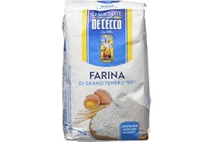 HAB & GUT -LM001-10- De Cecco Farina di Grano Tenero Tipo 00, 1 Kg
