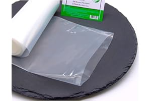 ALCOFERMBREW Tripas de Poliamida 95mm / 5m – Para Embutidos Cocidos y Crudos, Jamón, Salami, Morcillas y Patés,Funda de plástico para Hacer Salchichas