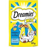 Dreamies Somonlu ve Peynirli Kedi &Ouml;d&uuml;l Maması 60 G x 6 Adet (1 Kutu)
