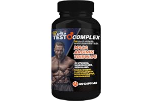 Italian Elite® Testo Complex 120 kapslar Maca 8000 mg. Tribulus, Bockhornsklöver, Zink, Arginin, Ashwagandha, Vitaminer och Mineraler