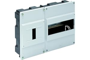 Solera 679B - Tapa para caja de ICP y distribución. De 277x188x55.Distrib. hasta 8 elementos.Blanco. Empotrar.