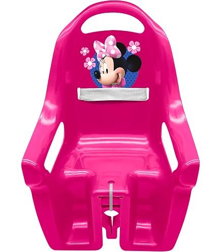 Siège De Poupée Pour Vélo Fille - Accessoire à Clipser Sur Le Vélo - Avec Autocollants DIY - Pour Jeux D'imitation Et Aventures