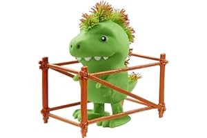 JIGGLY PETS BY EOLO Jiggly Pets Rex the Dino, Interactive dinosaur toy with Motion & Sounds Electronic pets, T Rex dinosaur toys