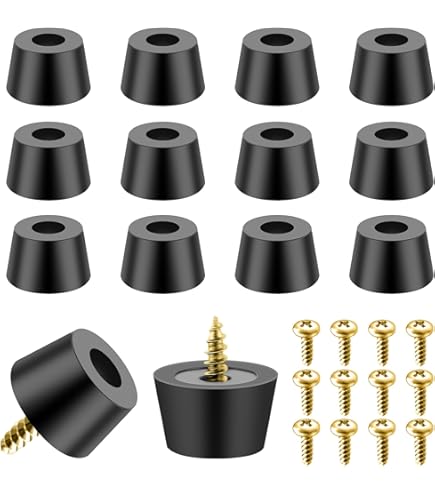 Pies De Goma Uxcell, Pies De Tabla De Cortar Con Arandela De Acero
