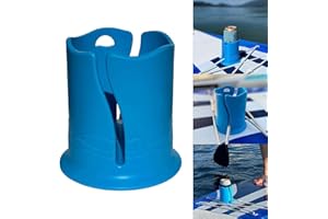 Dotoen Paddle Board Drink Holder, Kayak Drink Holder ottle Holder for Kayak Kayak Water Bottle Holder Fishing Tool and Lures Storage Paddle Board Accessories Multi-Functional Fit Most Large-Sized Cups