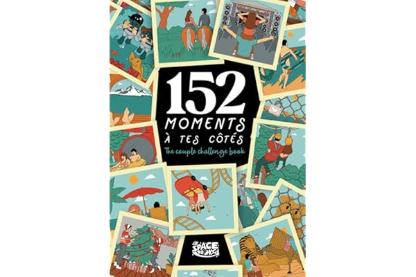 152 Moments à tes côtés: The couple challenge book