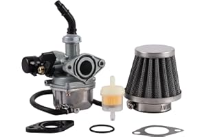 GOOFIT 19mm PZ19 Carburateur 35mm Filtre à air Remplacement pour 50cc 70cc 125cc 90cc 110cc Câble Choke ATV Quad Go-kart Pit Bike TAOTAO