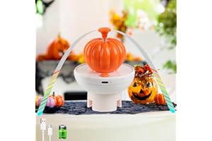 TEPENAR Fly Fans for Tables - USB-C Rechargeable Insect Spinner with Holographic Wings, Food-Safe Mosquito Repellent & Flying Pest Control to Keep Flies Away During Meals (1PCS)