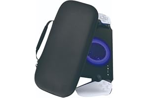 THLMT Storage Case kompatibel für Playstation Portal, Hard Travel Carrying Case Tasche für Gaming-Konsole Portable EVA Shell Pouch Box Schutzhülle Handtasche Sleeve (Case Only) (Stoffe)
