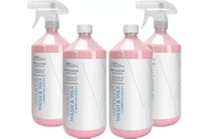 ROKIT WILLIAMS RACING Williams Racing Cherry Blossom Waterless Wash and Wax 4 x 1L with 2 trigger sprays