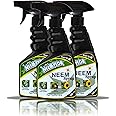 Home-Secure Neem Veda Organic Neem Oil Spray|Natural Pesticide For Plants Insects Meaty Bug Fungus Leaf Spot Meldew Pest Control|Made With Neem Lemongrass Cedarwood For Organic Gardening (Pack Of 3)