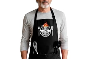 Fodfgxf Regalo per Nonno Natale Nonno Grembiuli,Nonno Regalo,Regalos Del Nonno,Idea Regalos Nonno,Regali Compleanno Nonno,Regali Nonno Da Nipoti,Regalis per Nonna E Nonno,Festa Dei Nonni Idee Regalis