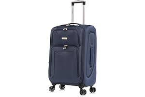 FLYMAX Cabine Carry on Flight Bag Approuvé Bagage à Main Case Soute Valise 55x35x20 Convient à Ryanair Easyjet Jet 2 56x45x25