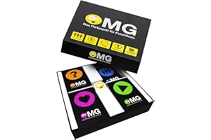 KAMPFHUMMEL OMG Das dreiste Partyspiel; Unterhaltung an Geburtstagen, Silvester und jeglichen Feiern | Das Trinkspiel, bei dem du Nicht Trinken musst | Wahrheit oder Pflicht | für 3-8 Spieler ab 16