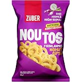 Z&uuml;ber Noutos Ekşi Krema ve Soğanlı Nohut Cipsi 55g x 15 Adet