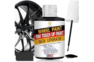 Galitoon Lackstift schwarz, Lackstift schwarz glänzend, Lackstift Auto, Widerstandsfähiger Lackstift Auto schwarz, Felgenlack schwarz matt, Felgenreparatur bei, Autolack schwarz