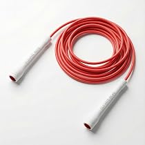 Corda Per Saltare Professionale UOPON In PVC - Speed Jump Rope Con Manici ABS Antiscivolo, Regolabile Fino A 3m, Poster Allenamento Incluso