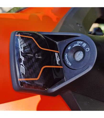 Autocollant Réservoir 3D Pour KTM Duke 890 GP 2022-2023 – Résine Protection Anti-rayures, Couleur Blanc – Made In Italy
