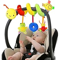 TUMAMA Giocattoli Per Passeggino, Giocattoli Musicali Sonaglio Neonati