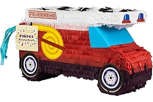 Trendario Pinata Geburtstag Junge, Feuerwehr Auto